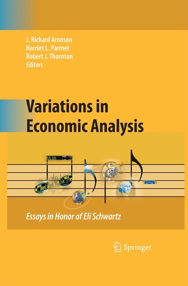 J. Richard Aronson, Harriet L. Parmet, Robert Thornton - Variations in Economic Analysis, Häftad