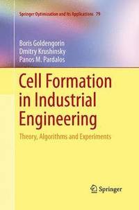bokomslag Cell Formation in Industrial Engineering