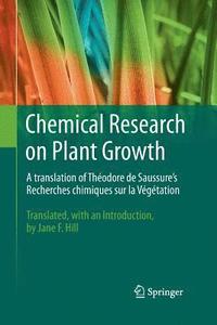 bokomslag Chemical Research on Plant Growth