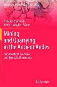 bokomslag Mining and Quarrying in the Ancient Andes