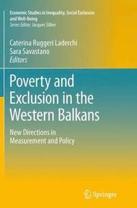 bokomslag Poverty and Exclusion in the Western Balkans