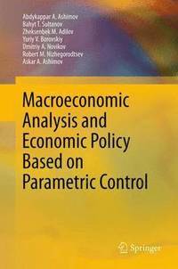 bokomslag Macroeconomic Analysis and Economic Policy Based on Parametric Control