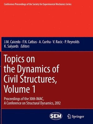 J.M. Caicedo, F.N. Catbas, A. Cunha, V. Racic, Paul Reynolds, K. Salyards, J. M. Caicedo, F. N. Catbas - Topics on the Dynamics of Civil Structures, Volume 1, Häftad