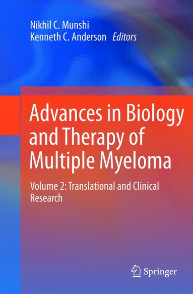 bokomslag Advances in Biology and Therapy of Multiple Myeloma