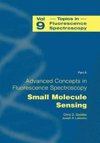 bokomslag Advanced Concepts in Fluorescence Sensing