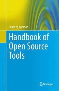 bokomslag Handbook of Open Source Tools