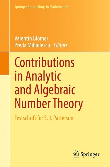 bokomslag Contributions in Analytic and Algebraic Number Theory