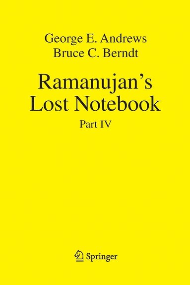 bokomslag Ramanujan's Lost Notebook