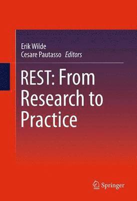 bokomslag REST: From Research to Practice