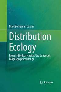 bokomslag Distribution Ecology