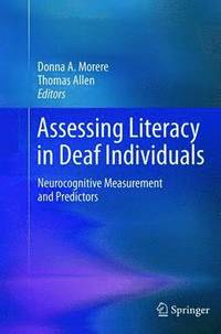 bokomslag Assessing Literacy in Deaf Individuals