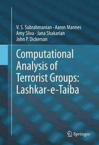 bokomslag Computational Analysis of Terrorist Groups: Lashkar-e-Taiba