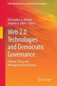 bokomslag Web 2.0 Technologies and Democratic Governance