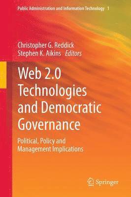 bokomslag Web 2.0 Technologies and Democratic Governance