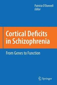 bokomslag Cortical Deficits in Schizophrenia