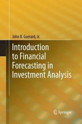 Introduction to Financial Forecasting in Investment Analysis 1