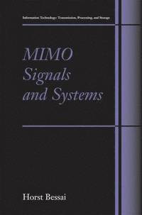 bokomslag MIMO Signals and Systems