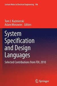 bokomslag System Specification and Design Languages