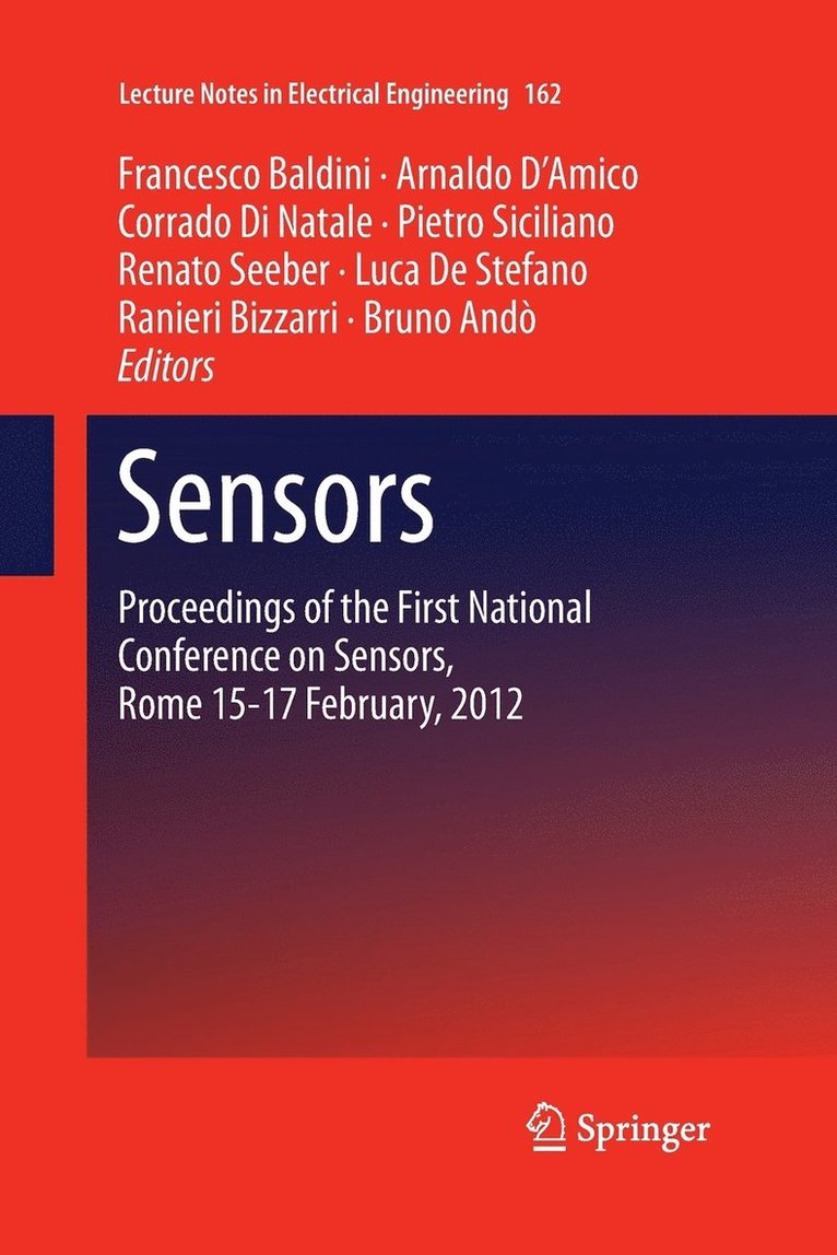 Francesco Baldini, Arnaldo D’Amico, Corrado Di Natale, Pietro Siciliano, Renato Seeber, Luca De Stefano, Ranieri Bizzarri, Bruno Andò, Arnaldo D'Amico - Sensors, Häftad