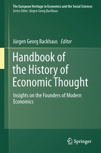 bokomslag Handbook of the History of Economic Thought