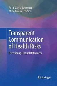 bokomslag Transparent Communication of Health Risks