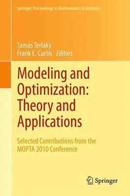 bokomslag Modeling and Optimization: Theory and Applications