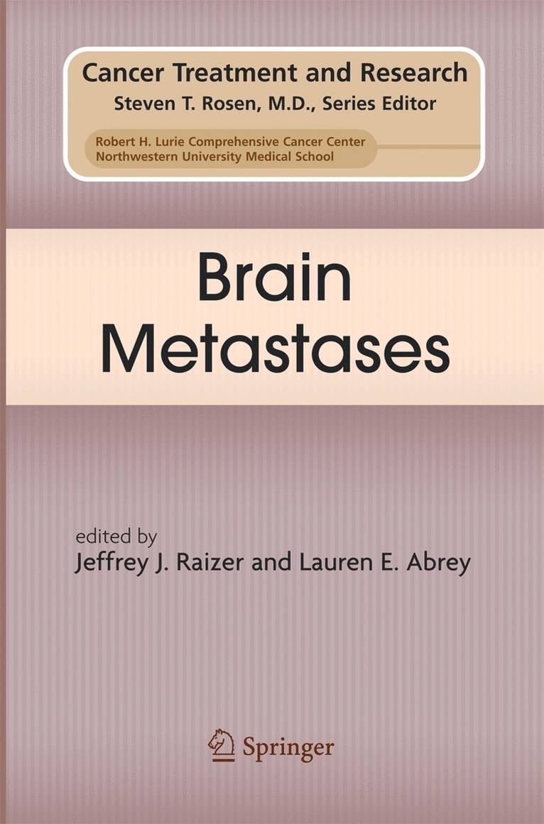 Jeffrey J. Raizer, Lauren E. Abrey - Brain Metastases, Häftad