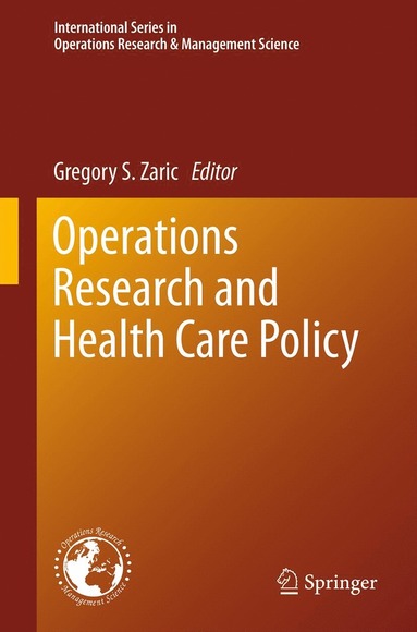 bokomslag Operations Research and Health Care Policy