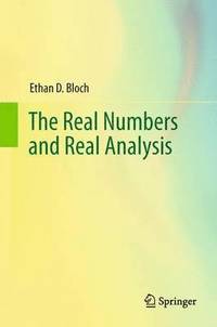 bokomslag The Real Numbers and Real Analysis