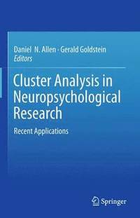 bokomslag Cluster Analysis in Neuropsychological Research