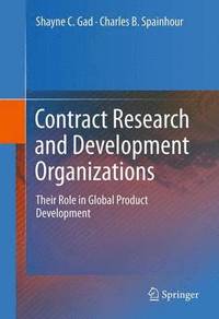 bokomslag Contract Research and Development Organizations