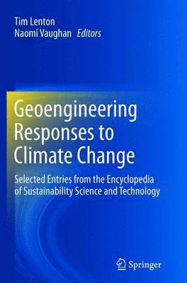 bokomslag Geoengineering Responses to Climate Change