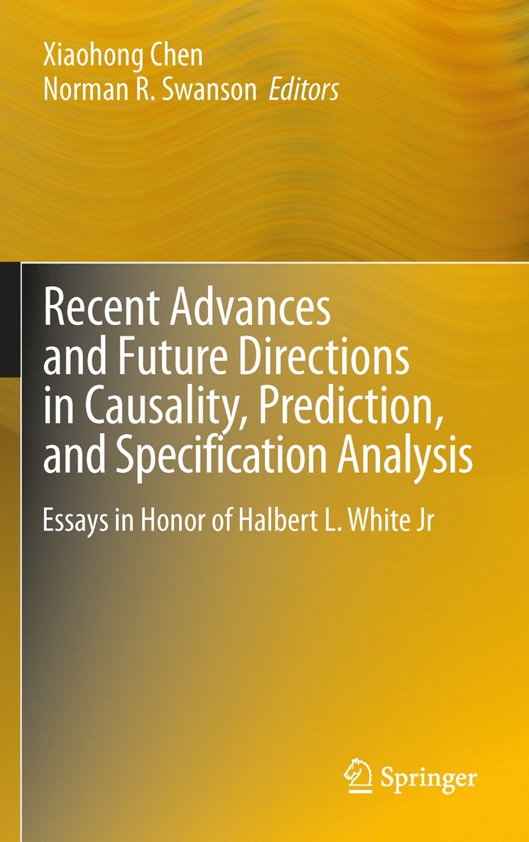 Recent Advances and Future Directions in Causality, Prediction, and Specification Analysis 1