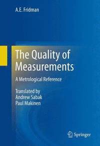 bokomslag Quality of Measurements