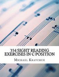 bokomslag 354 Sight Reading Exercises in C Position