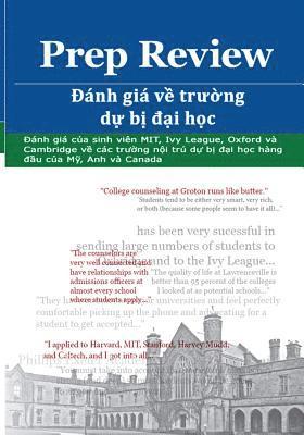 Prep Review, Ansoo Chang - Prep Review: Boarding Schools (Vietnamese Translation), Häftad