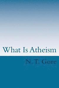 What Is Atheism? 1