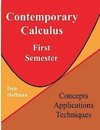 bokomslag Contemporary Calculus First Semester