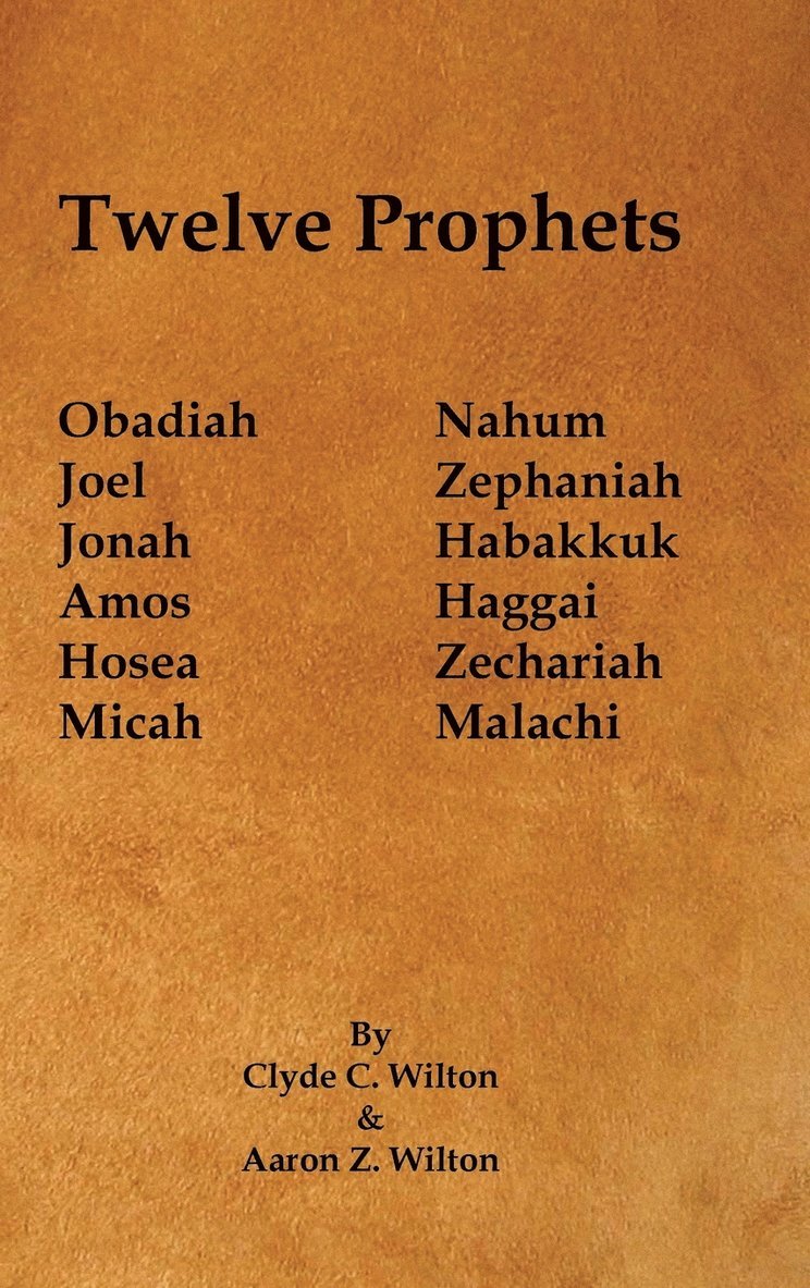 Twelve Prophets 1