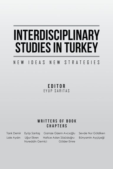 bokomslag Interdisciplinary Studies in Turkey