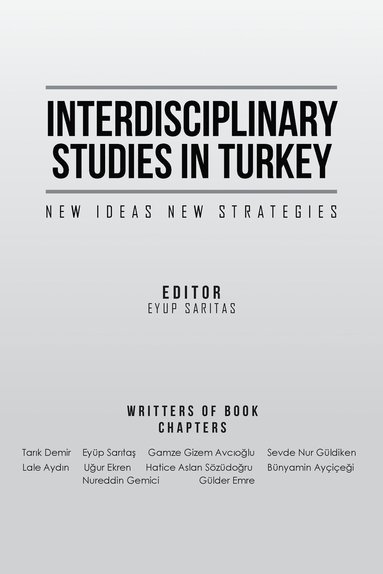 bokomslag Interdisciplinary Studies in Turkey