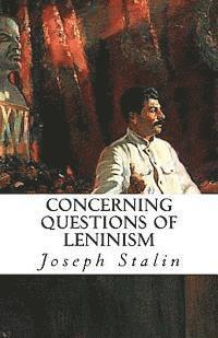 Concerning Questions of Leninism 1
