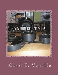 CV's Mini Recipe Book 1