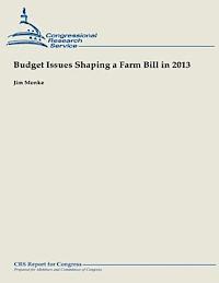 Budget Issues Shaping a Farm Bill in 2013 1