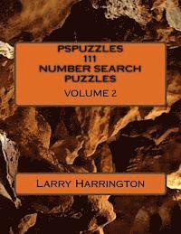 bokomslag PSPUZZLES 111 NUMBER SEARCH PUZZLES Volume 2