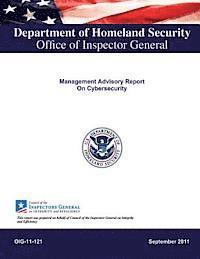 bokomslag Management Advisory Report on Cybersecurity