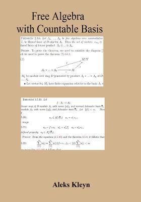 Free Algebra with Countable Basis 1