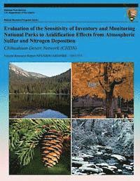 bokomslag Evaluation of the Sensitivity of Inventory and Monitoring National Parks to Acidification Effects from Atmospheric Sulfur and Nitrogen Deposition: Chi