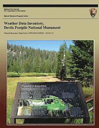 bokomslag Weather Data Inventory, Devils Postpile National Monument