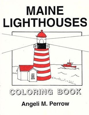 bokomslag Maine Lighthouses Coloring Book